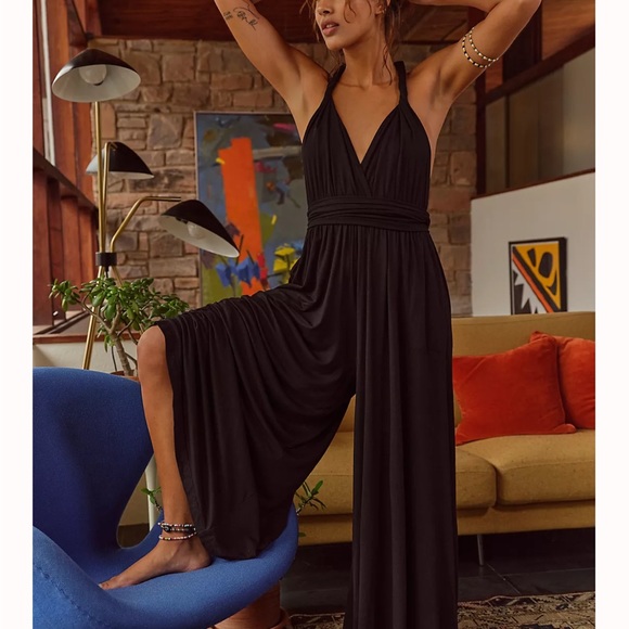 Free People Beach-Dani Convertible One Piece Jumpsuit - Picture 2 of 6